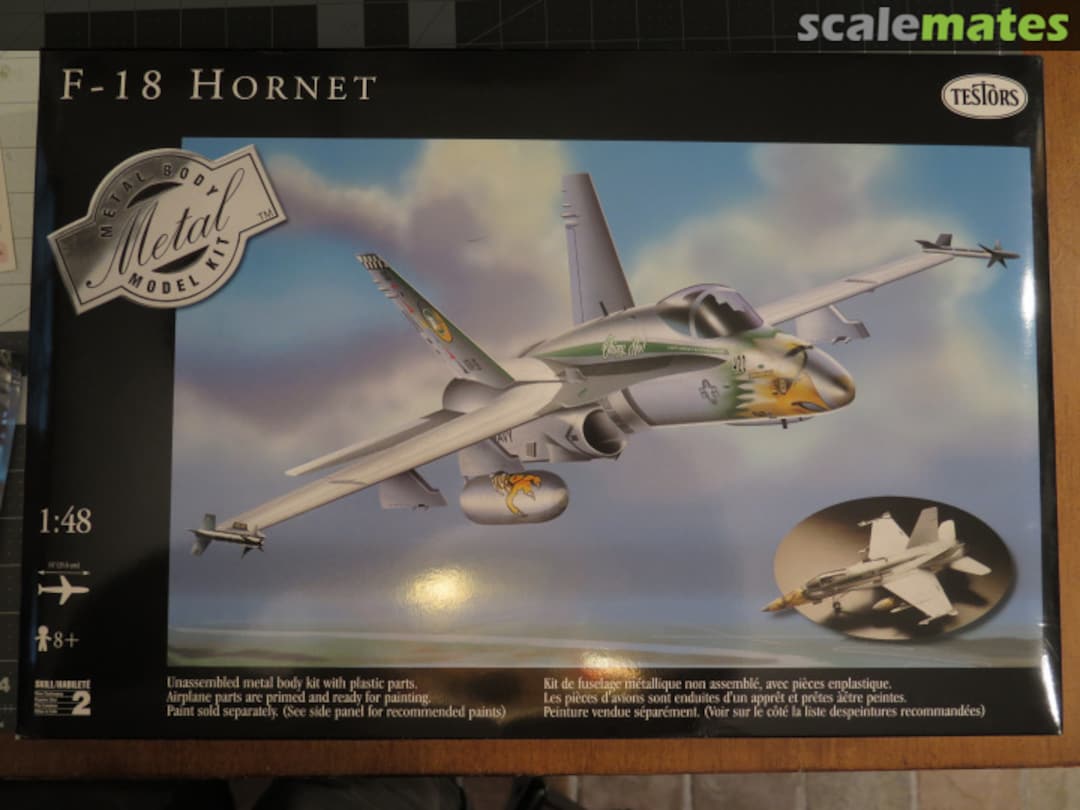 Boxart F-18 Hornet 5640 Testors