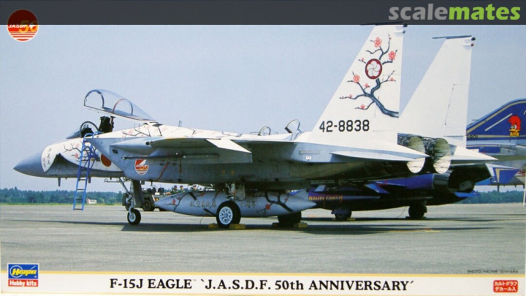 Boxart F-15J Eagle `J.A.S.D.F. 50th Anniversary´ 00764 Hasegawa