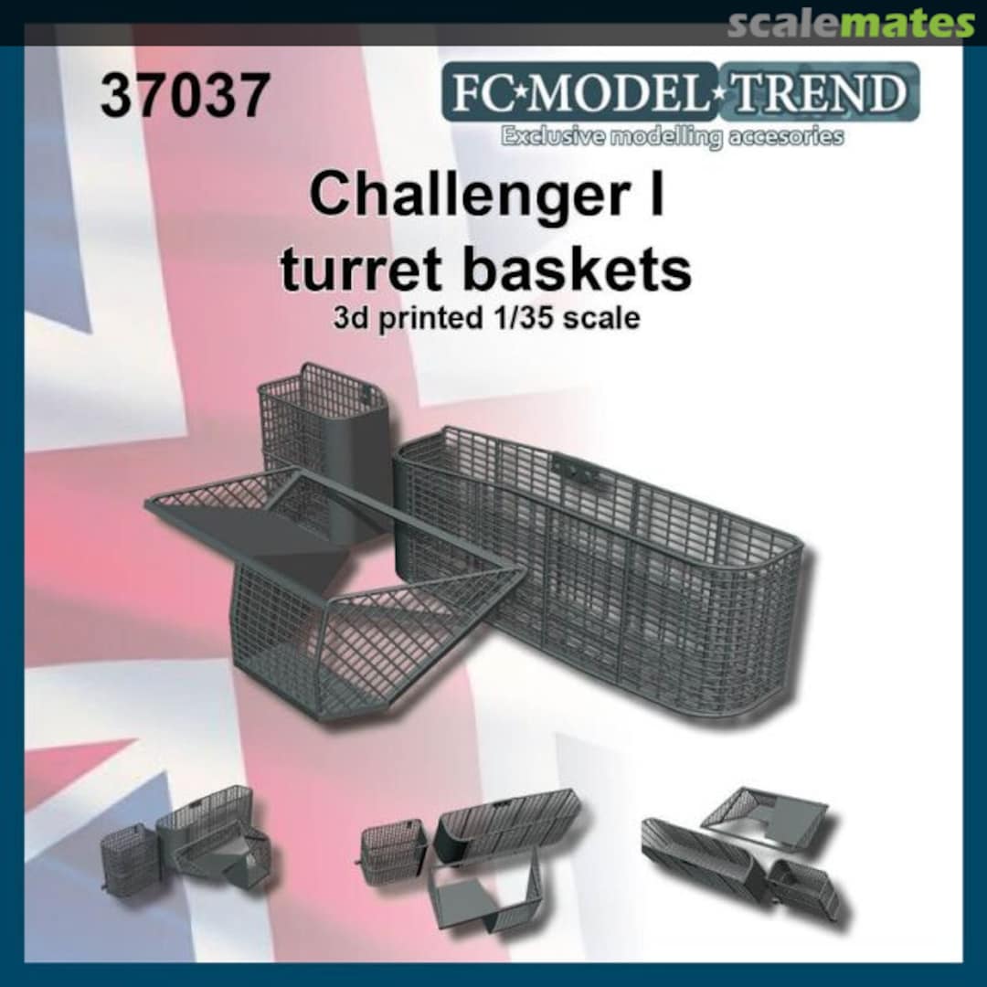 Boxart Challenger I, turret baskets 37037 FC Model Trend