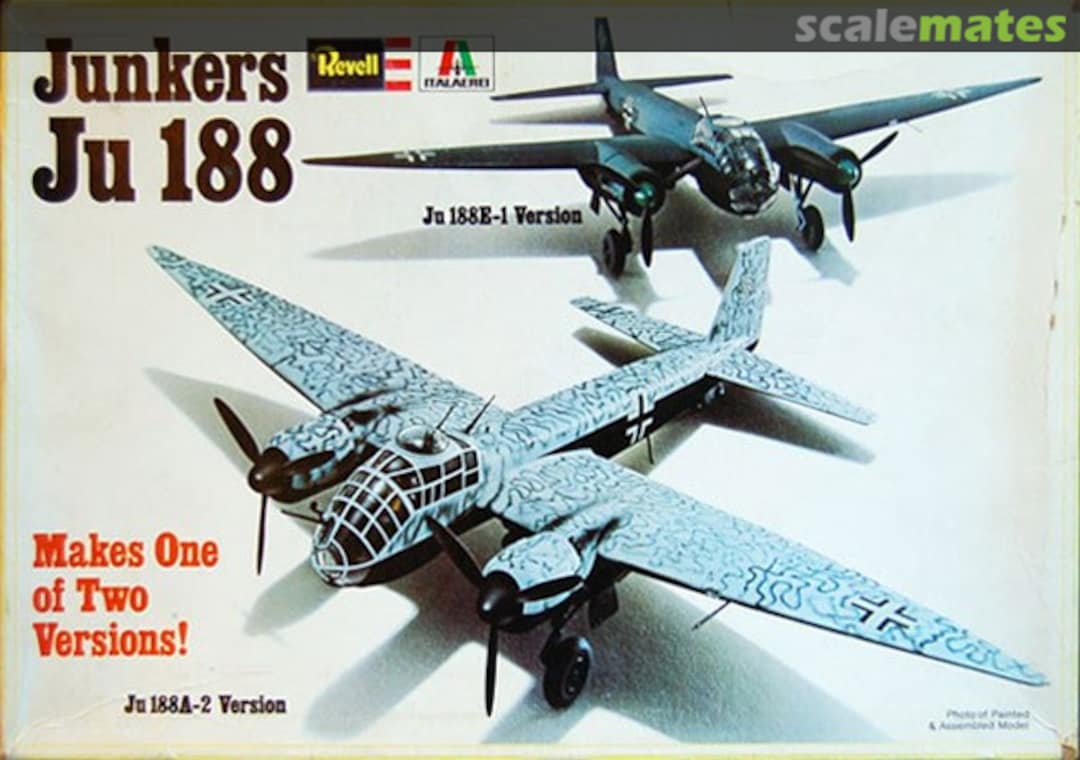 Boxart Junkers Ju 188 H-2010 Revell/Italaerei