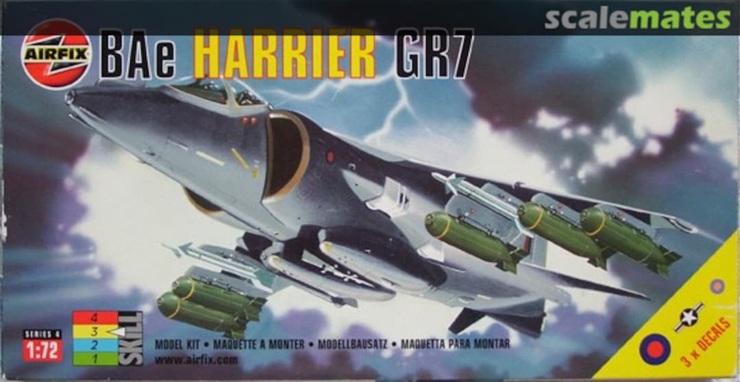 Boxart BAe Harrier GR7 04039 Airfix