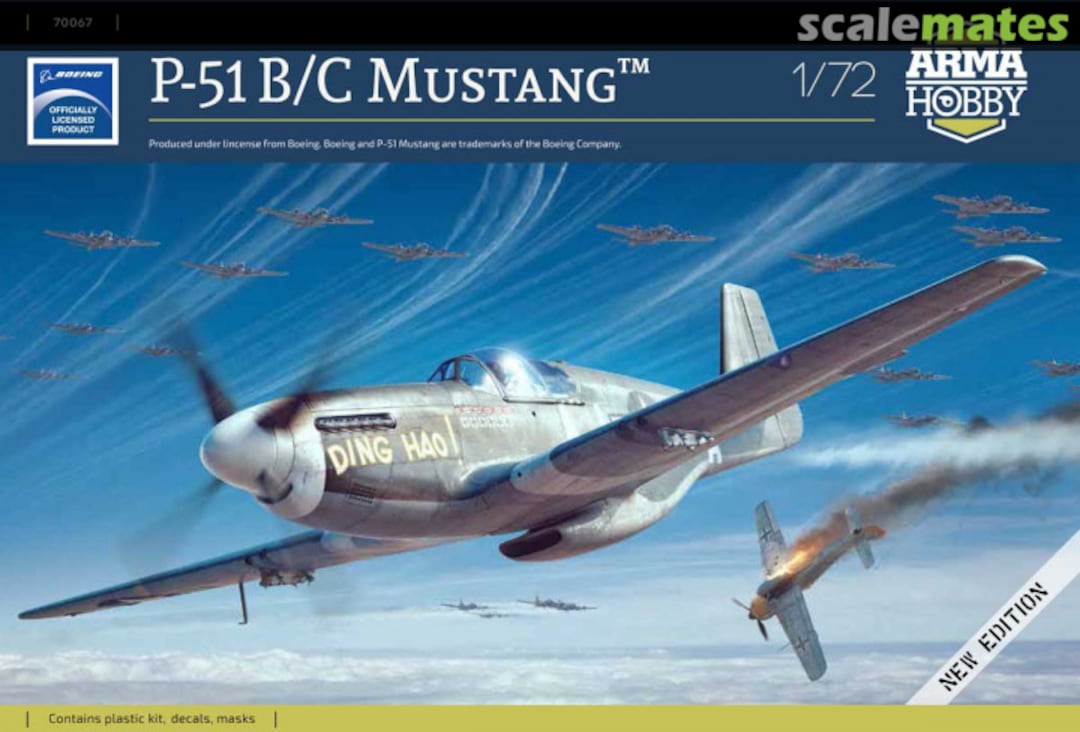 Boxart P-51 B/C Mustang™ 70067 Arma Hobby