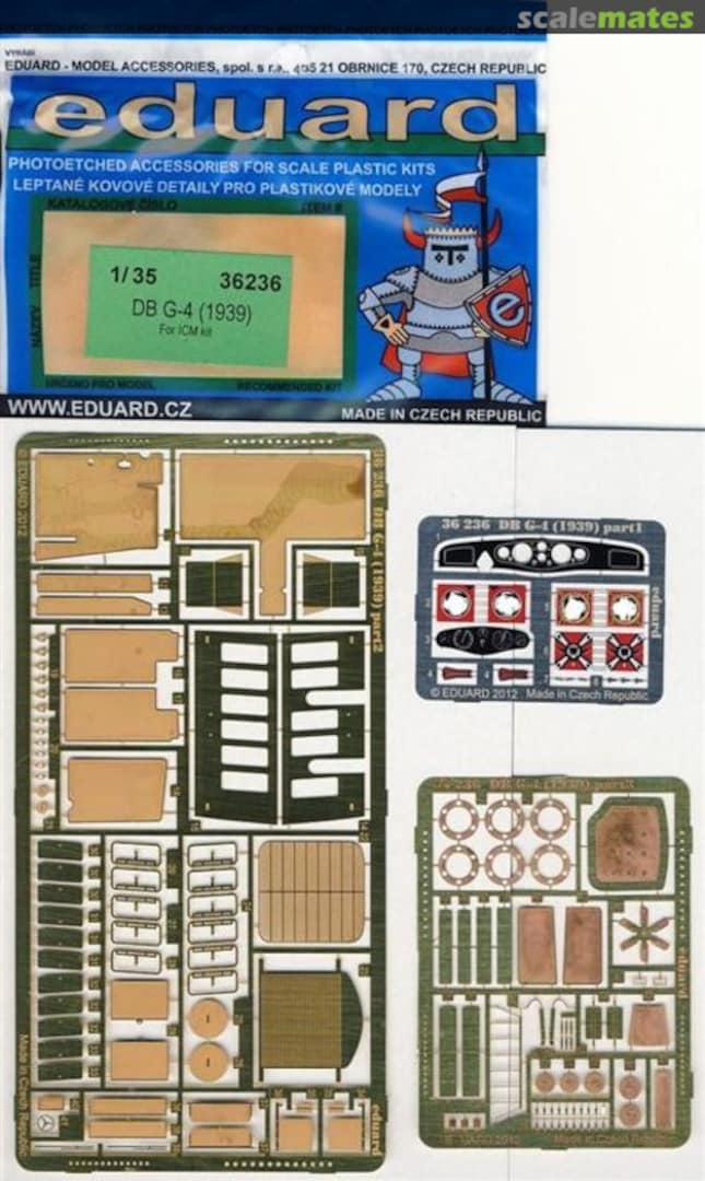 Boxart DB G-4 (1939) 36236 Eduard