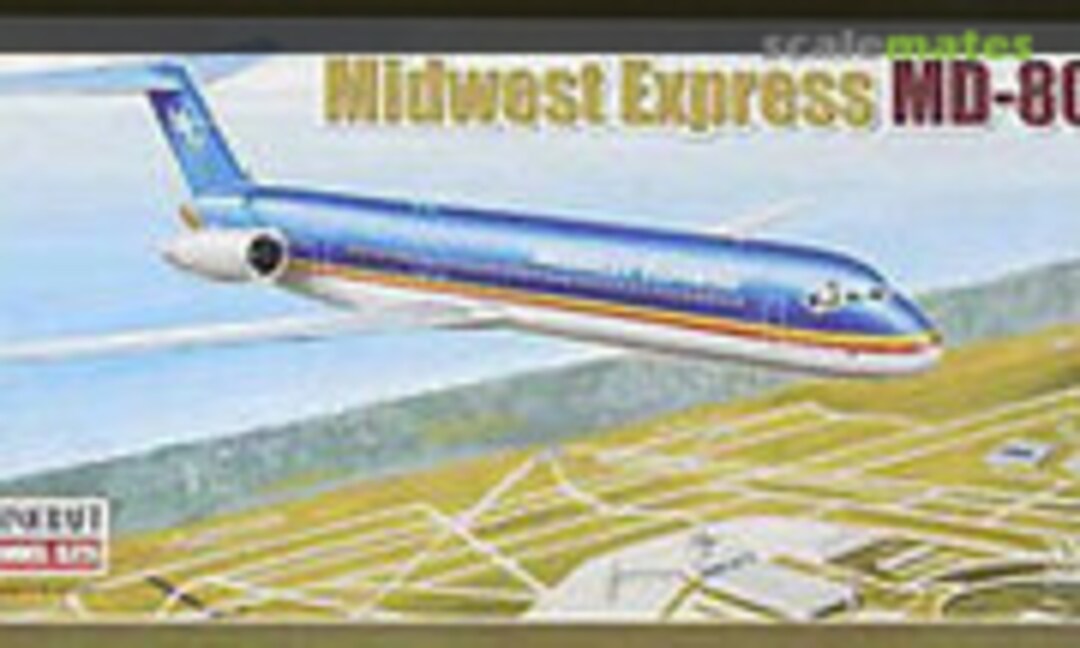 1:144 Midwest Express MD-80 (Minicraft Model Kits 14515)