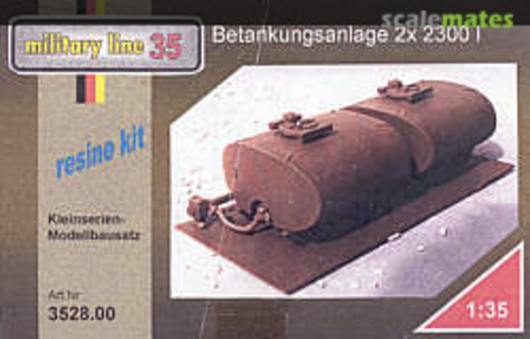 Boxart Betankungsanlage 2x 2300 l 3528.00 Gollwitzer Modellbau