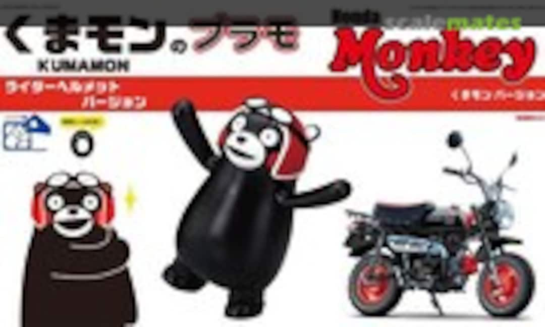 1:12 Honda Monkey Kumamon Ver. with Kumamon Rider Helmet Ver. (Fujimi 17062)