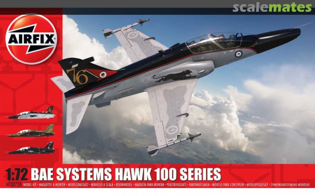 Boxart BAE Systems Hawk 100 Series A03073A Airfix