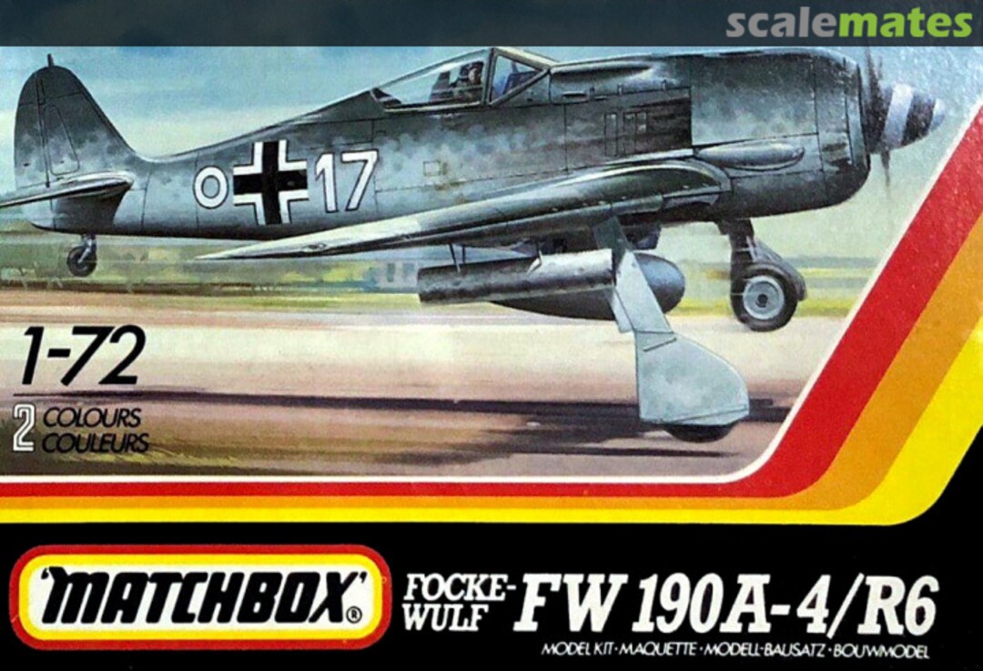 Boxart Focke-Wulf FW 190A-4/R6 PK-51 Matchbox