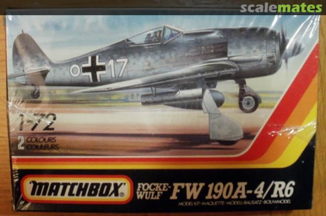 Boxart Focke-Wulf FW 190A-4/R6 PK-51 Matchbox