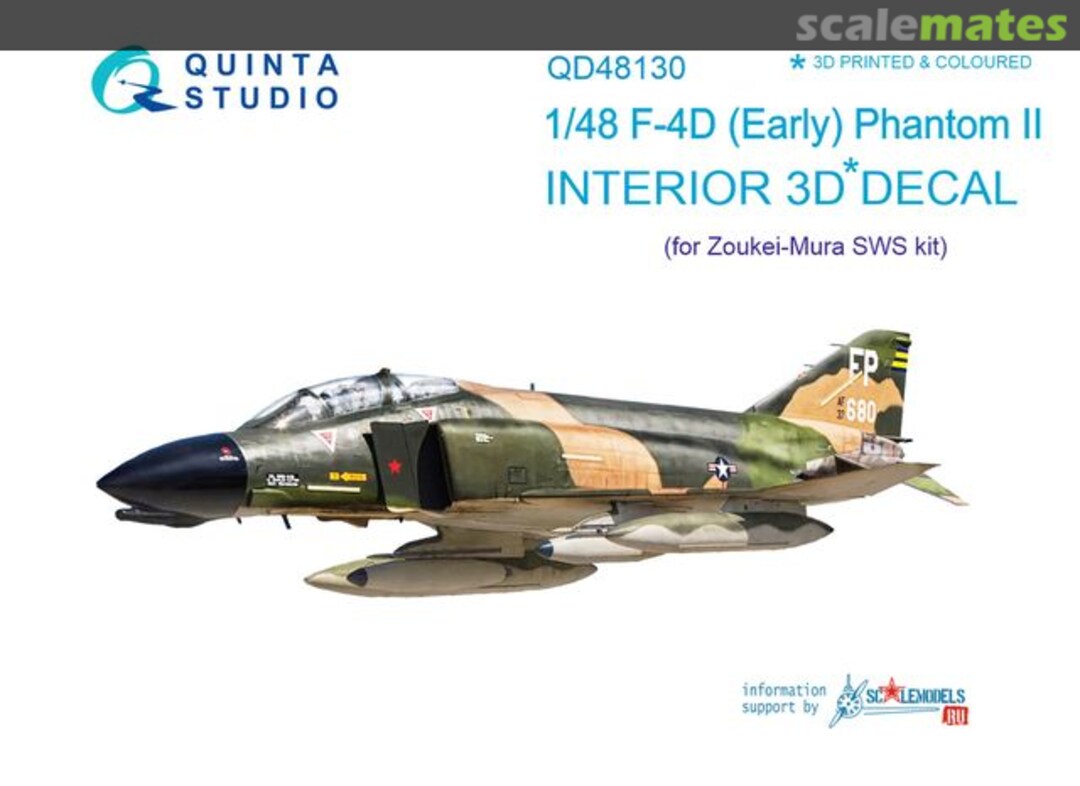 Boxart F-4D (Early) Phantom II QD48130 Quinta Studio