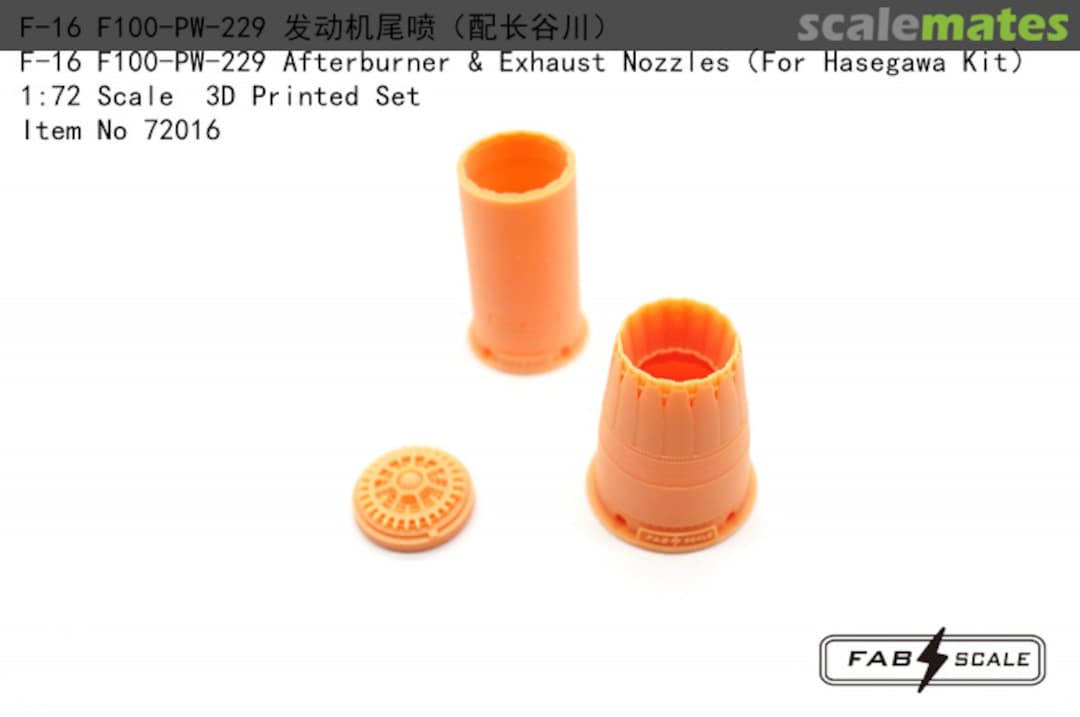 Contents F-16 F100 Exhaust Nozzle Fa72016 Fab Scale