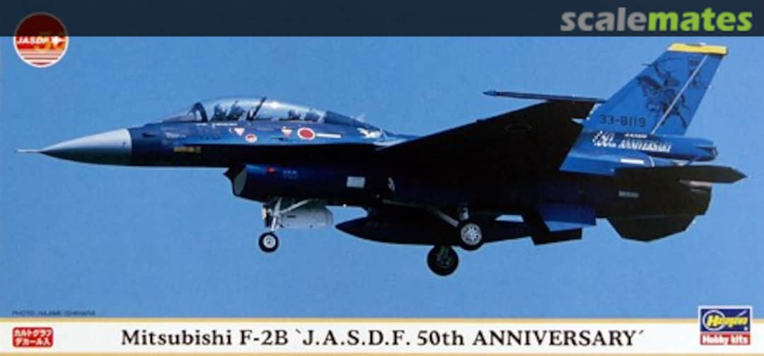 Boxart Mitsubishi F-2B `J.A.S.D.F. 50th Annversary´ 00765 Hasegawa