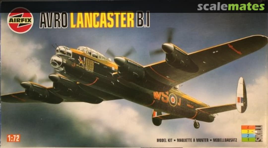 Boxart Avro Lancaster B.I 08002 Airfix