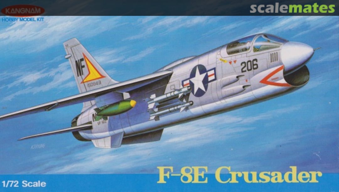 Boxart F-8E Crusader 7124 Kangnam