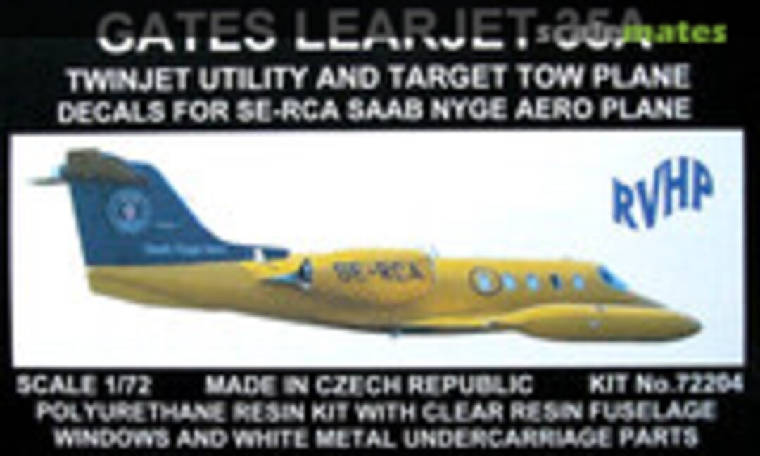 1:72 Gates Learjet 35A (RVHP 72204)