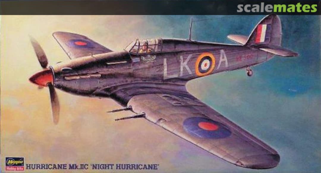 Boxart Hurricane Mk.IIc `Night Hurricane´ 09264 Hasegawa