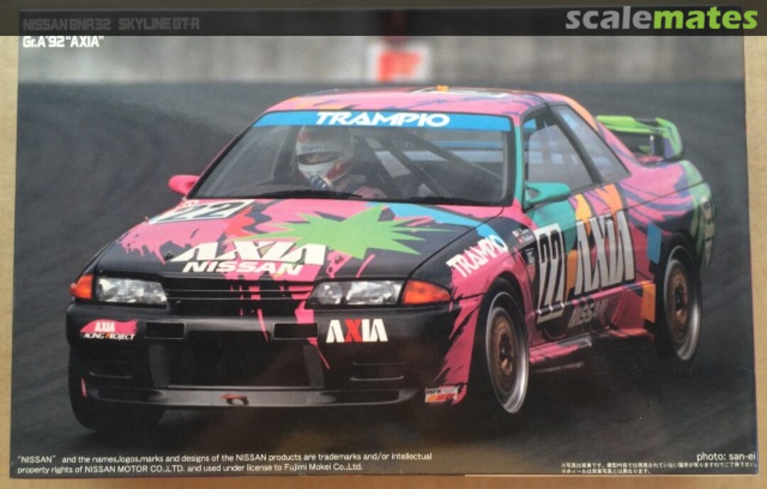 Boxart Nissan BNR32 Skyline GT-R Gr.A '92 "Axia" 06237 Fujimi