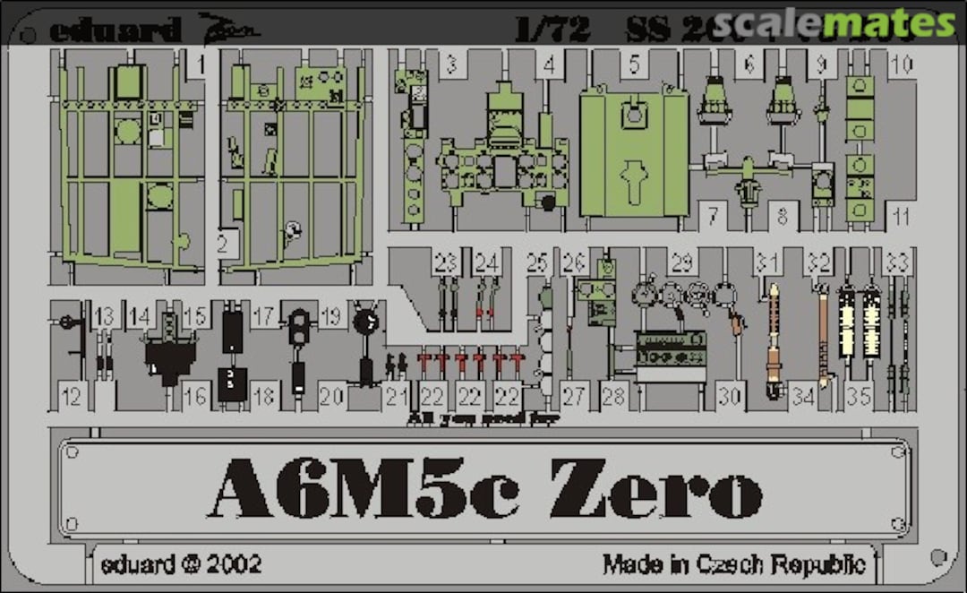 Boxart A6M5c Zero SS200 Eduard