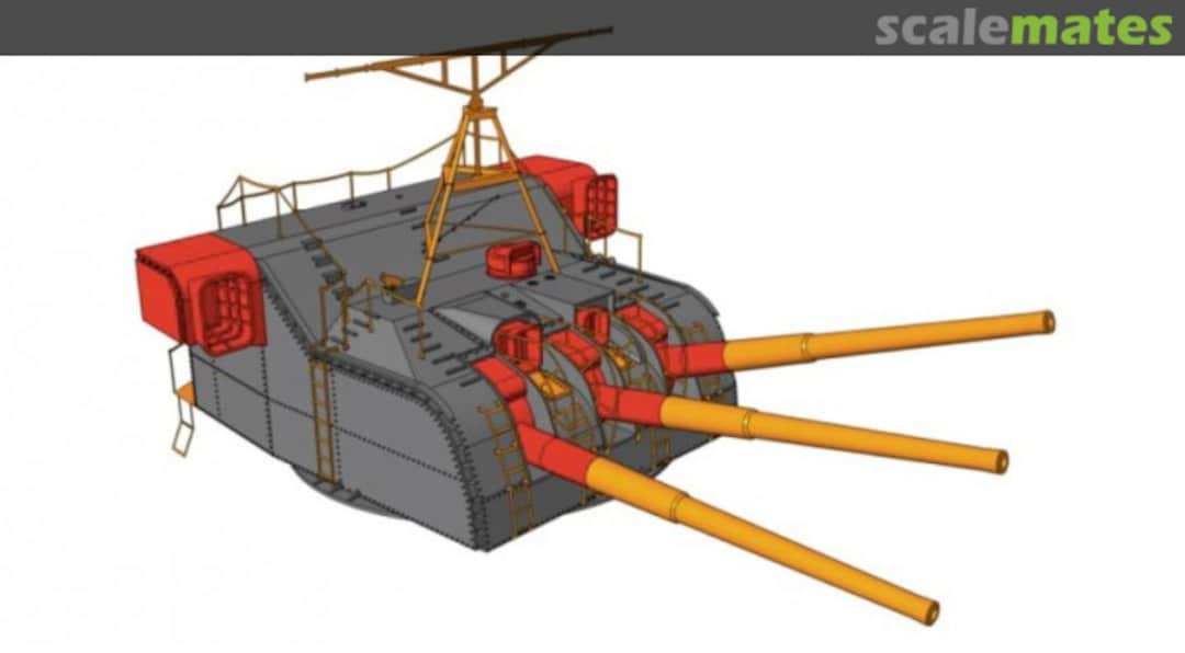 Boxart Yamato 155mm Turret AC 200 06 L'Arsenal