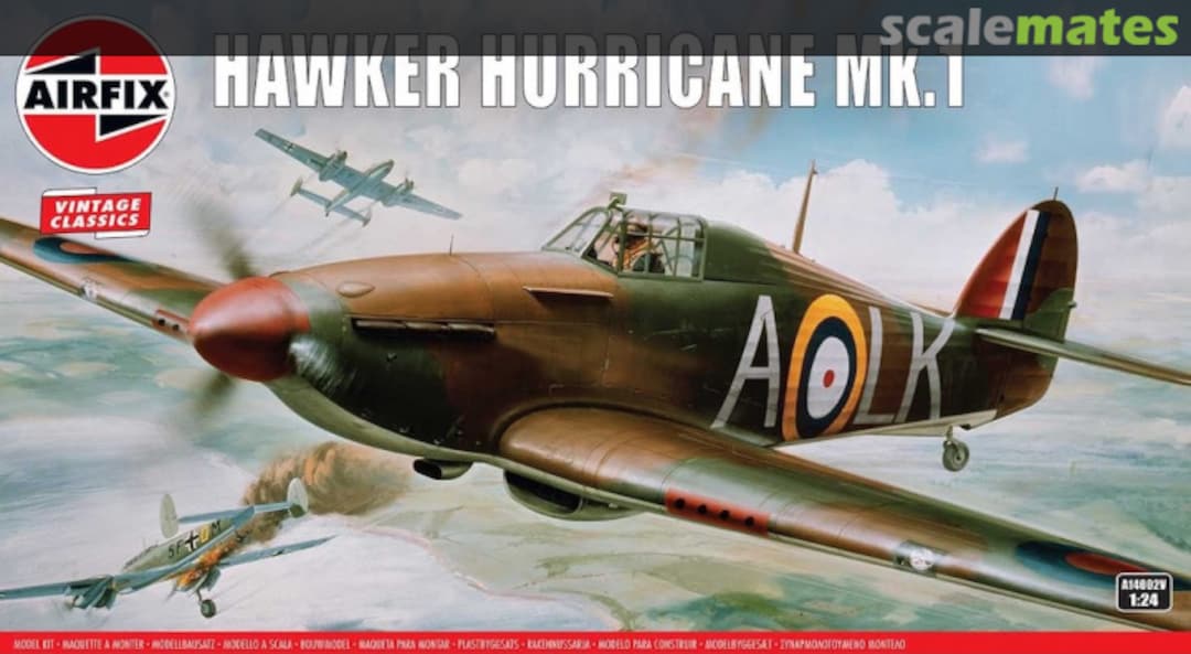 Boxart Hawker Hurricane Mk.1 A14002V Airfix