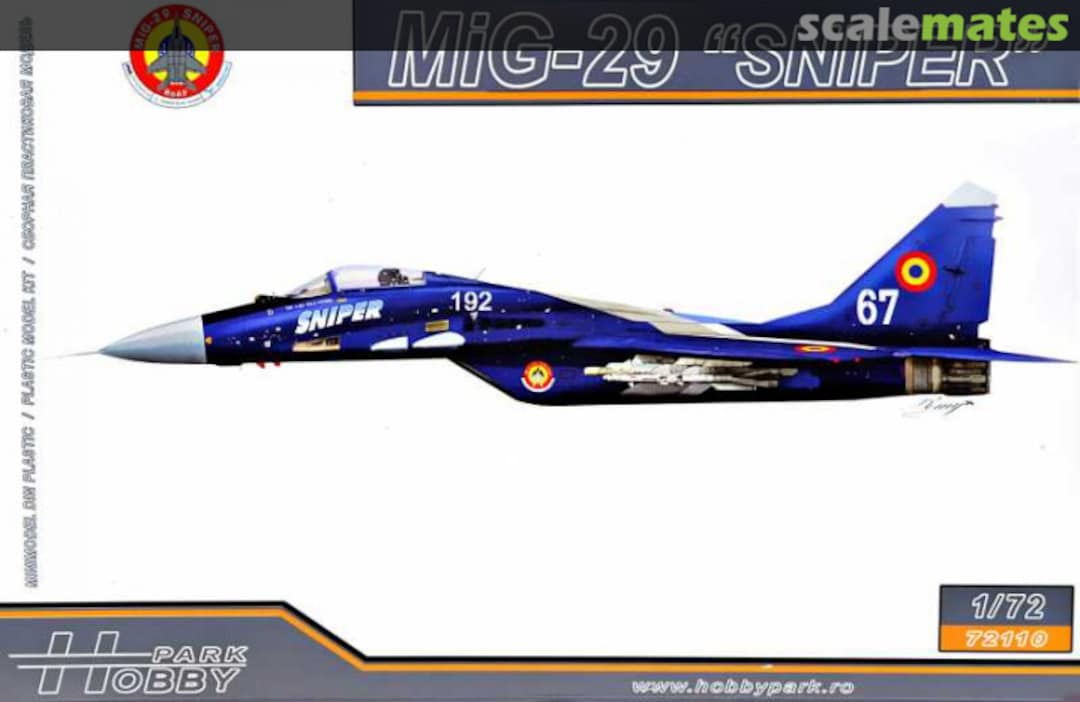 Boxart MiG-29 SNIPER 72110 Hobby Park