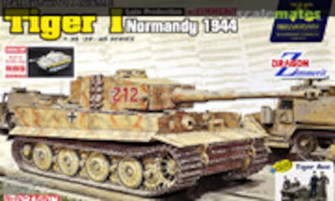 1:35 Pz.Kpfw. VI Ausf. E Tiger I Late Production w/Zimmerit (Normandy 1944) (Dragon 6947SP)