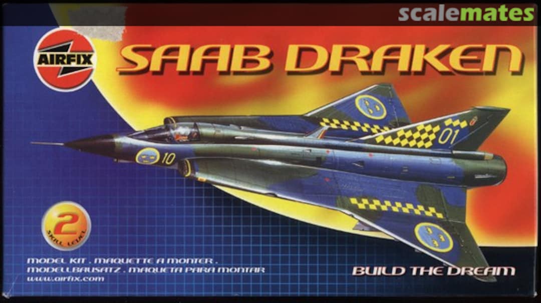 Boxart Saab Draken 02039 Airfix