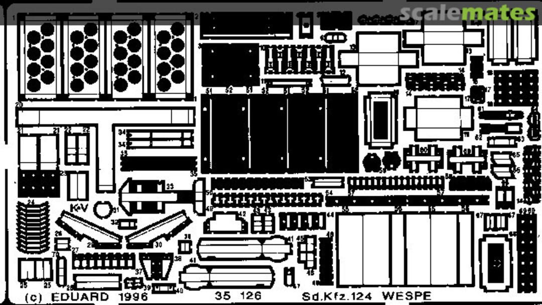 Boxart Sd.Kfz. 124 Wespe 35126 Eduard