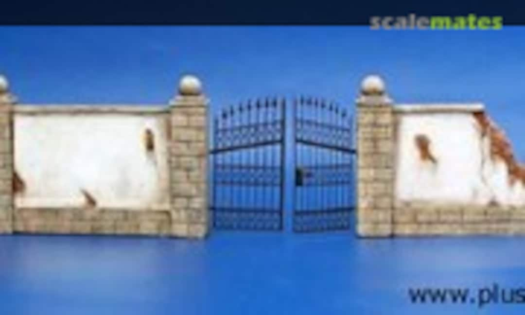 Wall with Metal Gate (PlusModel 007)