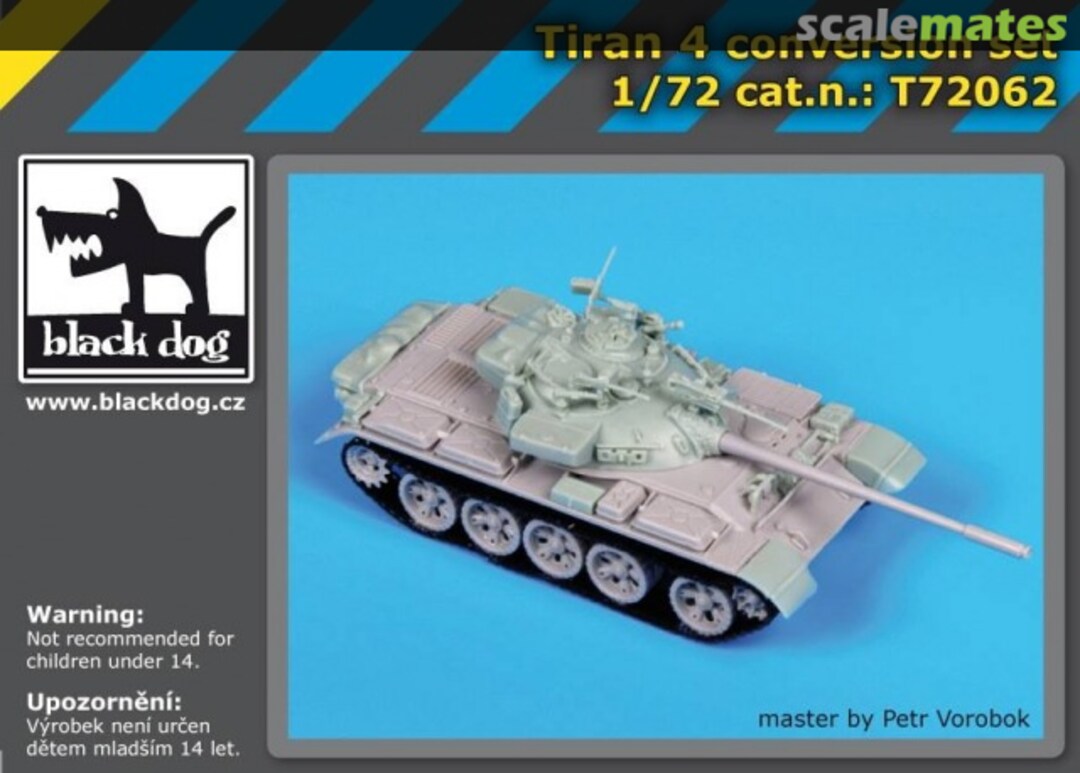 Boxart Tiran 4 Conversion Set T72062 Black Dog