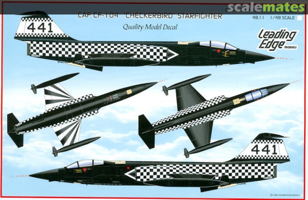 Boxart CAF CF-104 "Checkerbird" Starfighter 72.13 Leading Edge