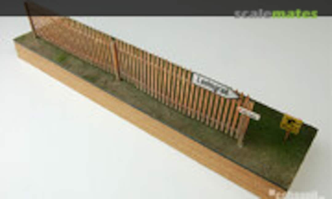 European Fences Set B w/Road Sign (Cobaanii FS-022)