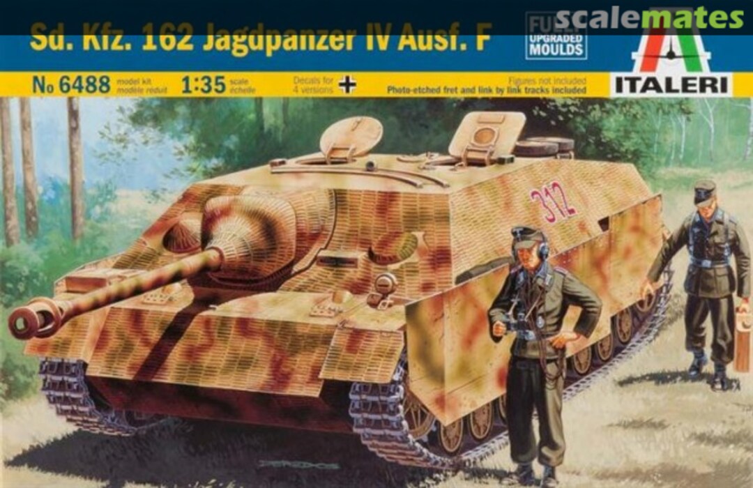 Boxart Sd.Kfz. 162 Jagdpanzer IV Ausf. F 6488 Italeri