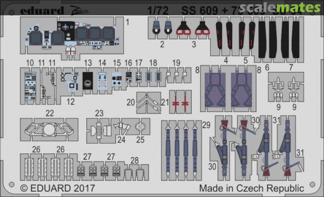 Boxart Su-34 SS609 Eduard