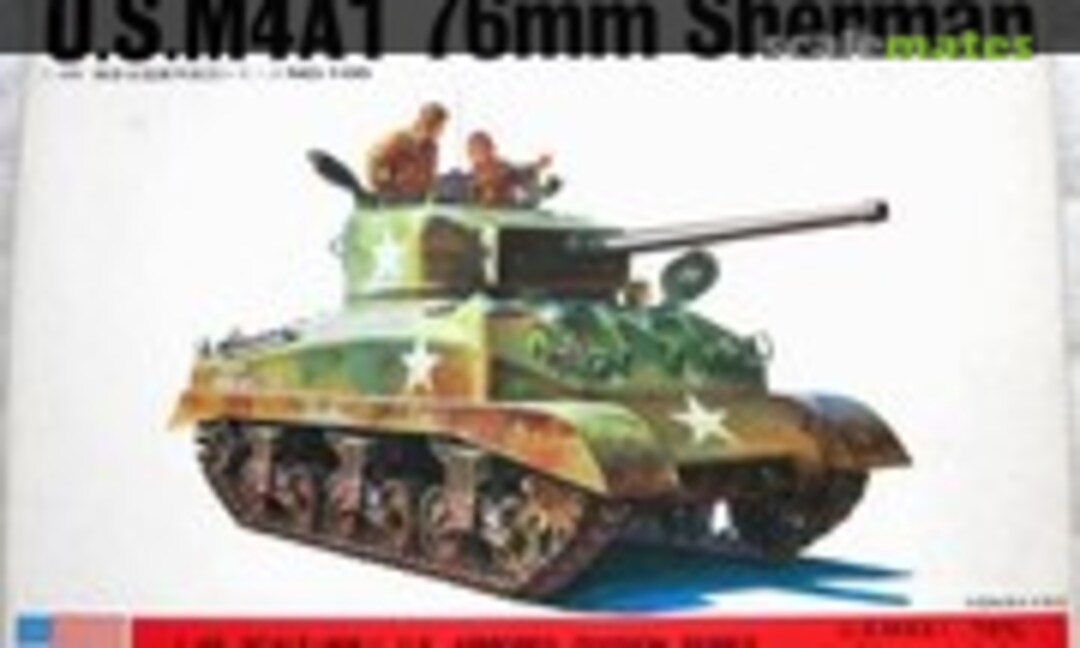 1:48 U.S. M4A1 76mm Sherman (Bandai 8281)