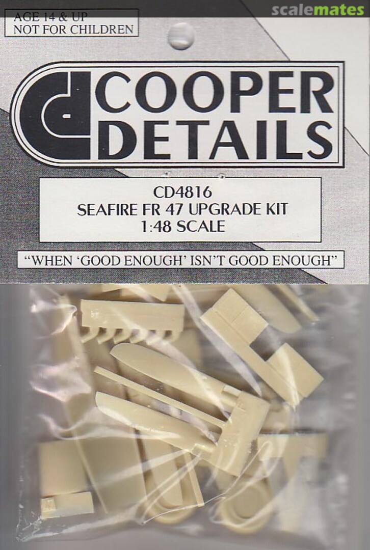 Boxart Seafire FR47 Upgrade Kit CD4816 Cooper Details