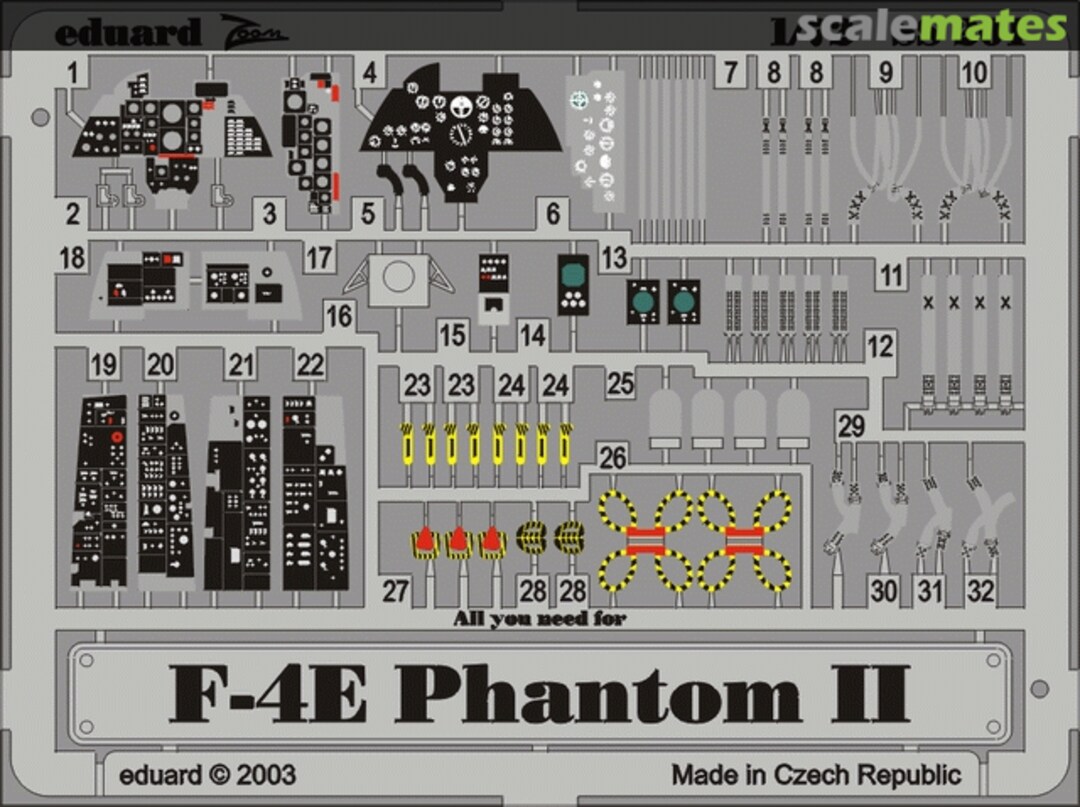 Boxart F-4E SS201 Eduard