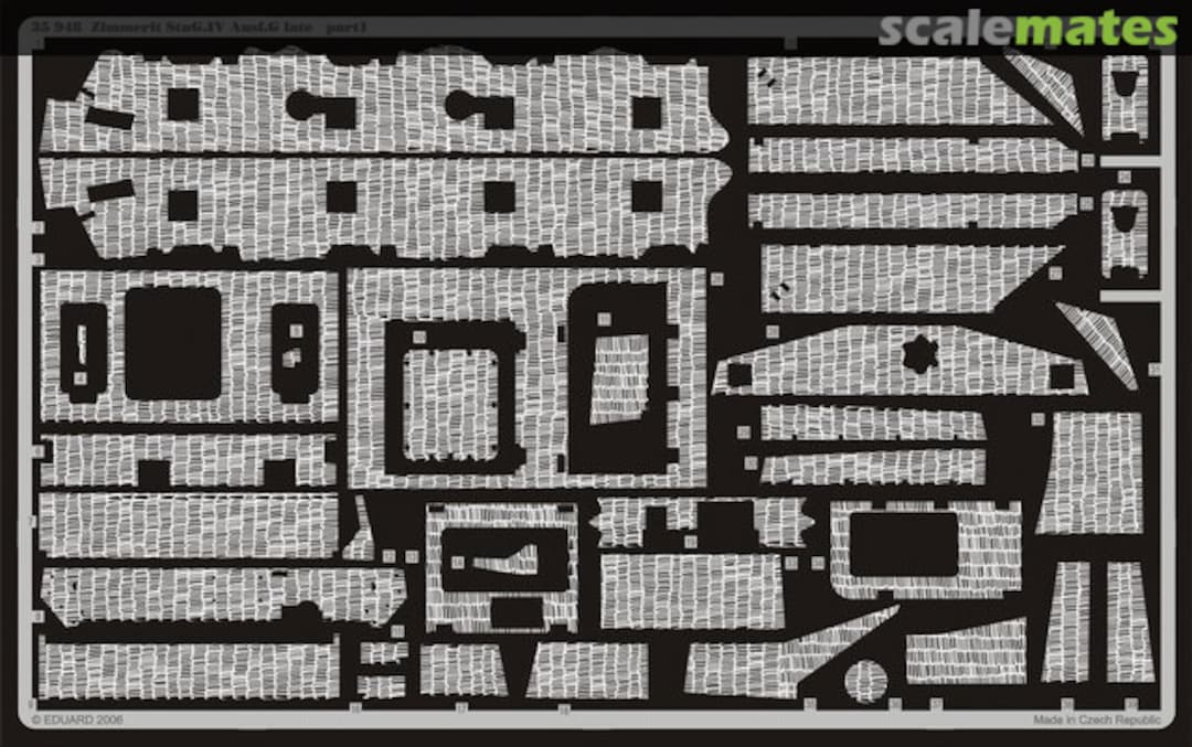 Boxart Zimmerit StuG.IV Ausf.G late 35948 Eduard