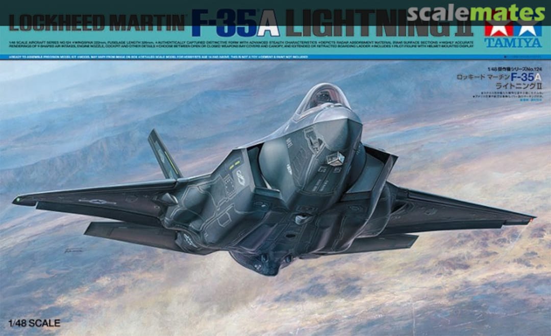 Boxart F-35A Lightning II 61124 Tamiya