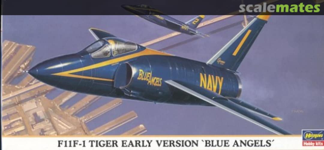 Boxart F11F-1 Tiger Early Version `Blue Angels´ 00170 Hasegawa