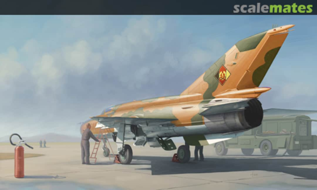 Boxart MiG-21MF Fishbed J 02863 Trumpeter