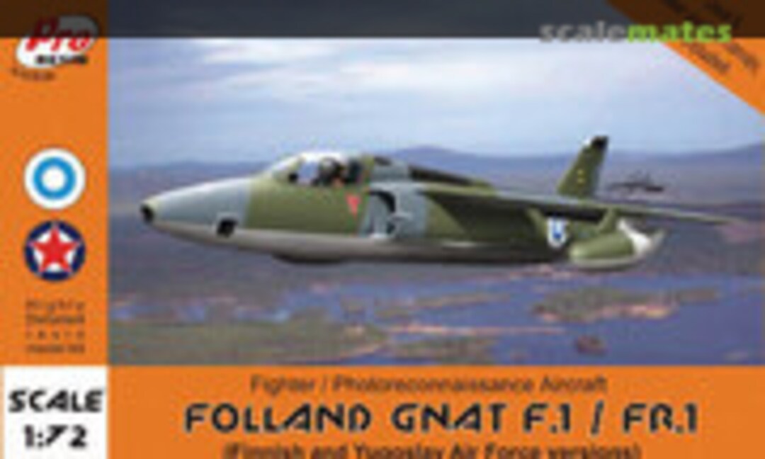 1:72 Folland Gnat F.1 / FR.1 (Pro Resin R72-040)