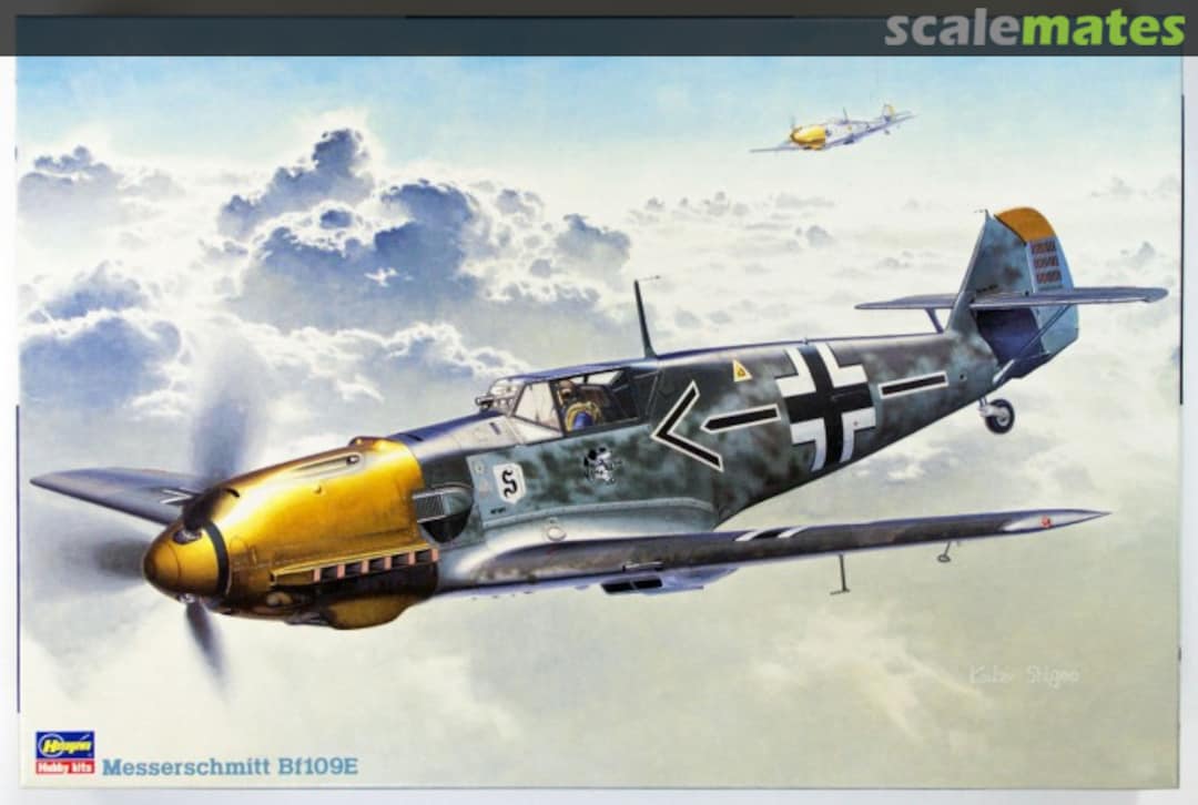 Boxart Messerschmitt Bf109E 08051 Hasegawa