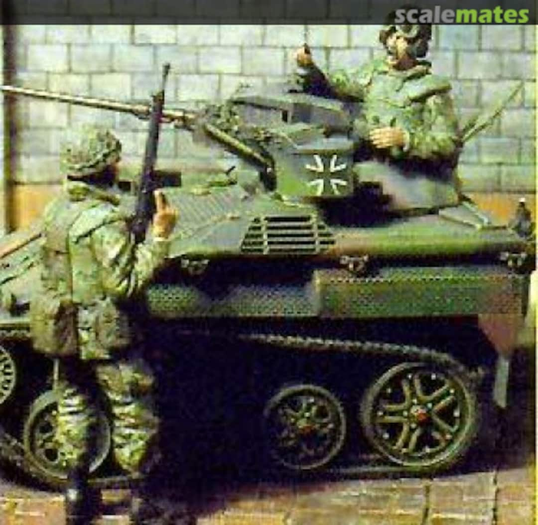 Boxart Bundeswehr Wiesel Tank Commander and Soldier 63107 Jaguar