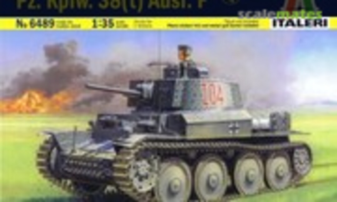 1:35 Pz.Kpfw. 38(t) Ausf. E/F (Italeri 6489)