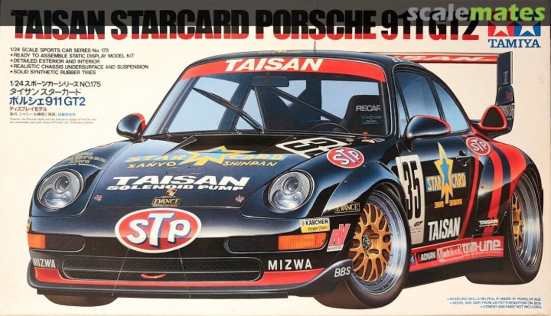 Boxart Porsche 911 GT2 24175 Tamiya