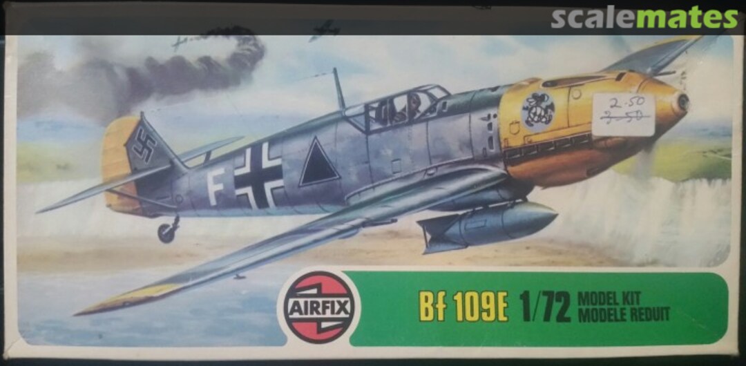 Boxart Bf 109E 02048-8 Airfix