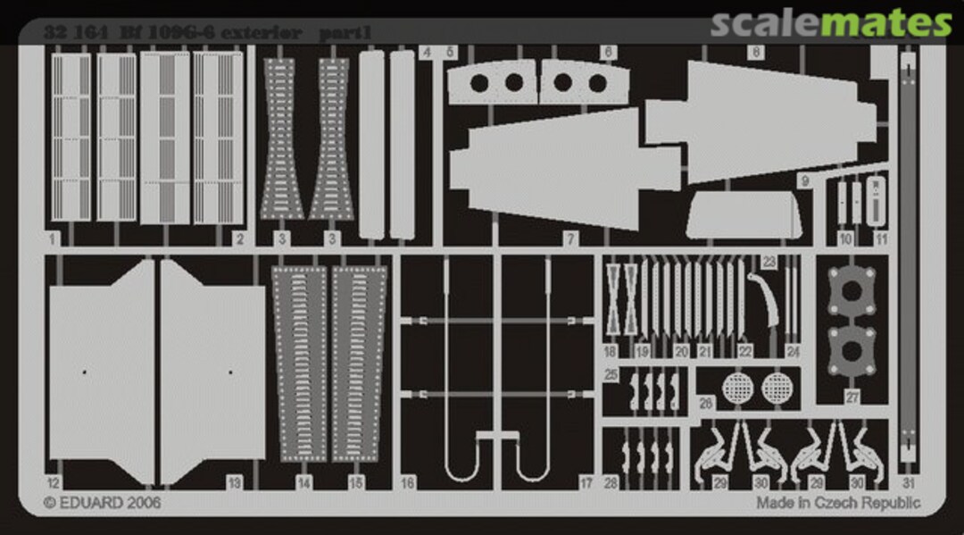 Boxart Bf 109G-6 exterior 32164 Eduard