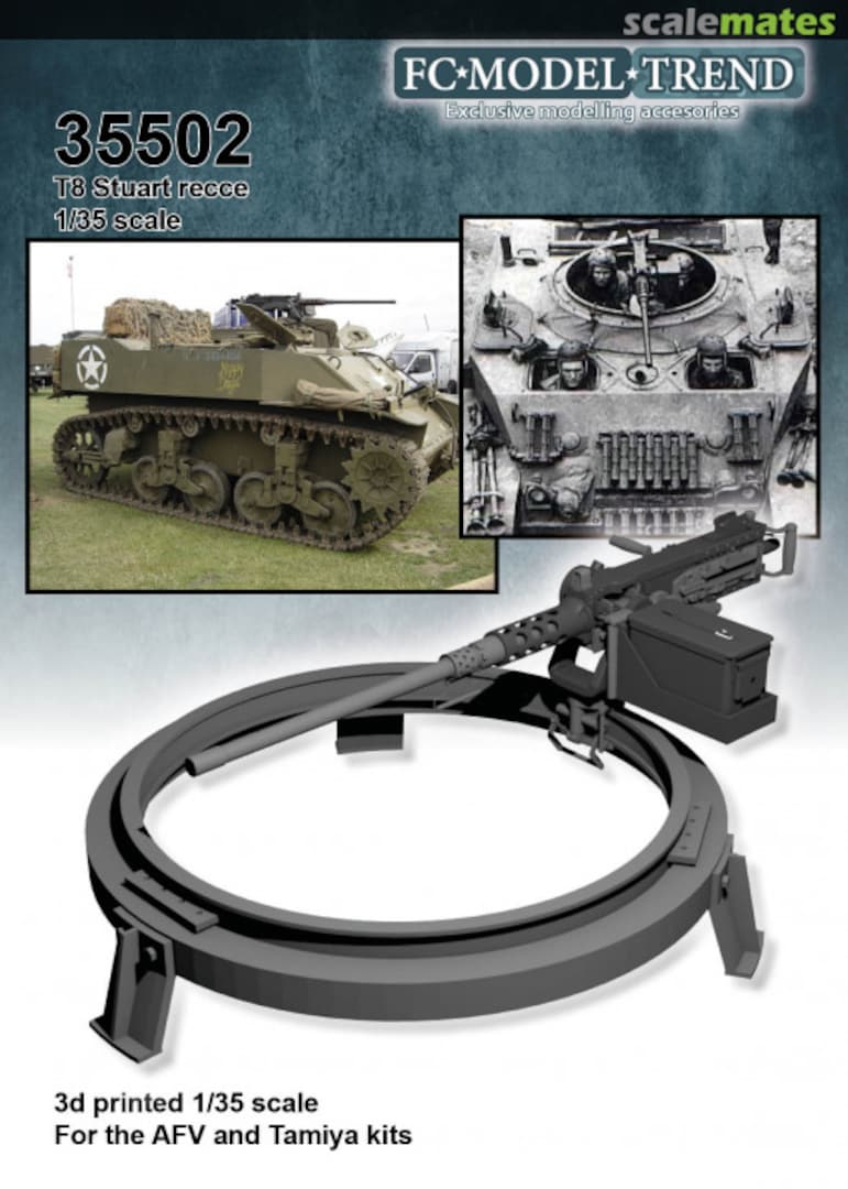 Boxart T8 Stuart recce 35502 FC Model Trend