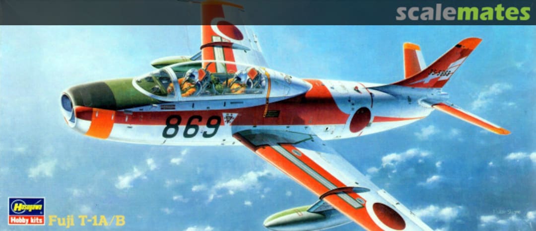 Boxart Fuji T-1A/B 51802 Hasegawa